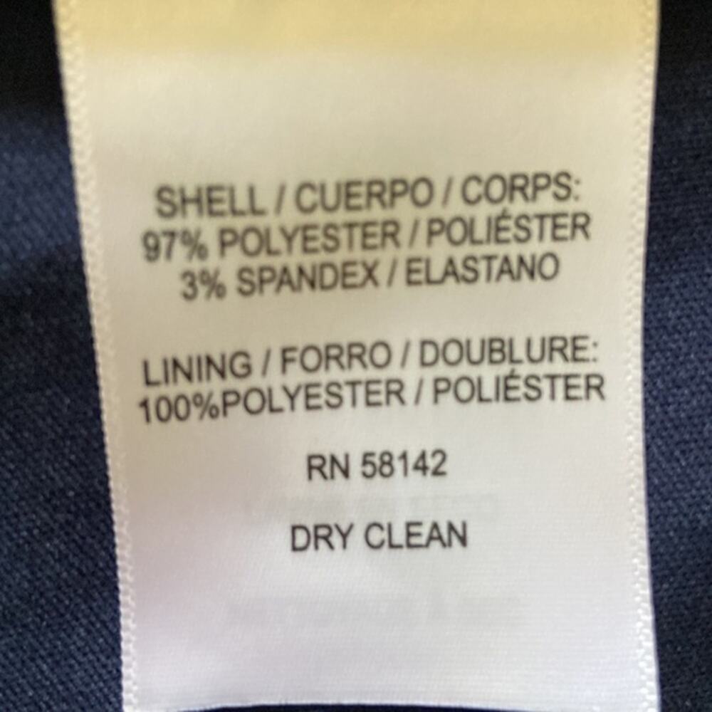 NWT Maggy London Sequined Blouson Navy Blue Dress - Picture 10 of 15